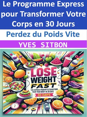 cover image of Perdez du Poids Vite